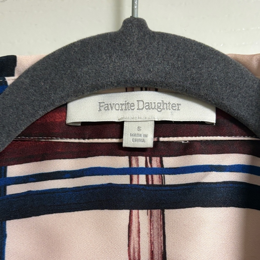 Favorite Daughter “Smooth Ex Boyfriend” Plaid Button-Up Shirt - Picture 3 of 6